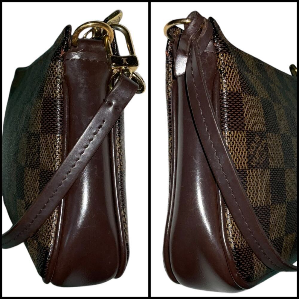 Louis Vuitton Vintage Damier Ebene Navona Pochette Accessories Bag W/Bag & Box - Picture 5 of 15